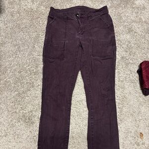 Cabi stretch jeans purple